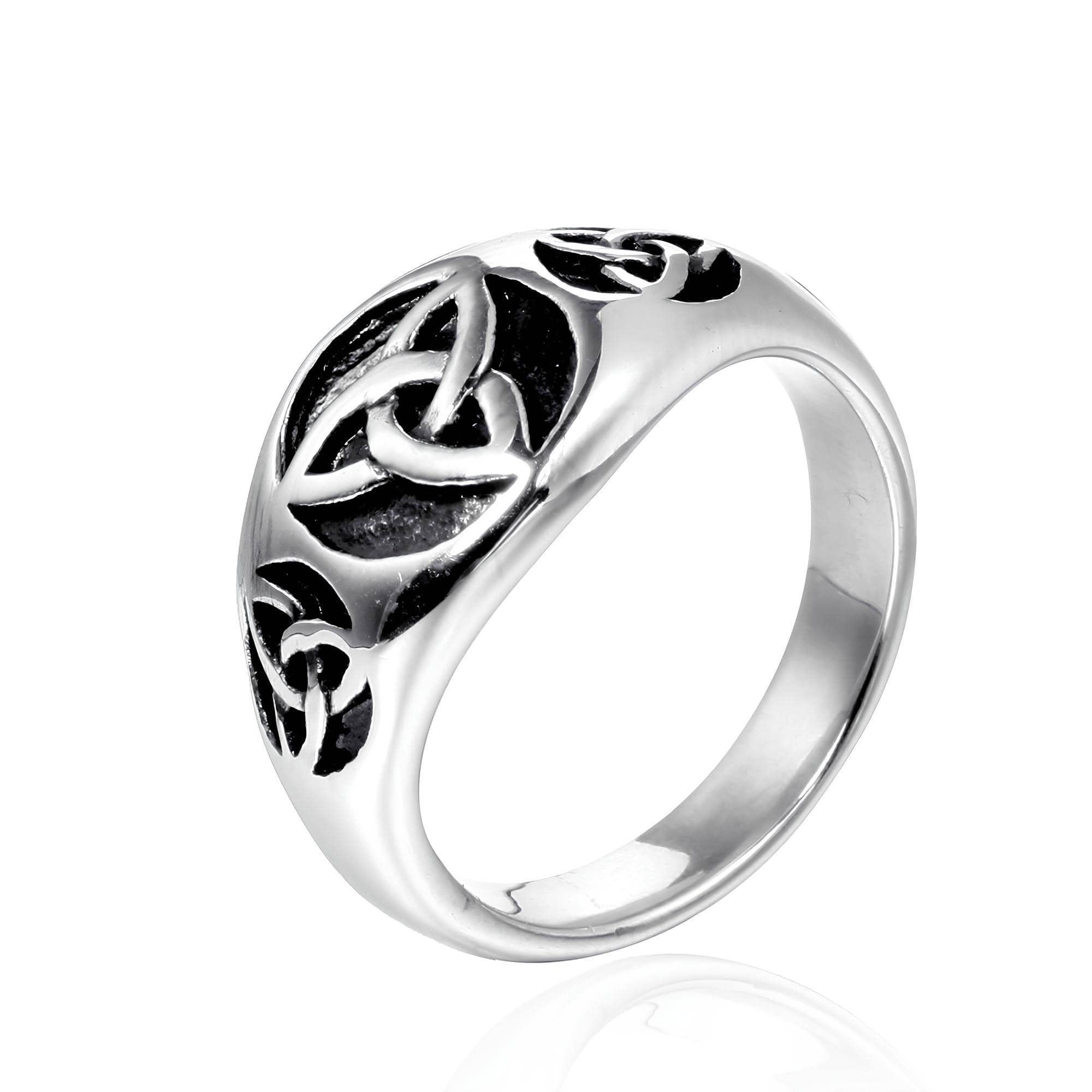 Sacred Triquetra Protection Ring