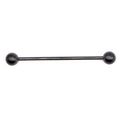 1pc Long Stainless Steel Industrial Piercing / Ear Cartilage Jewelry / Earring Straight Barbell