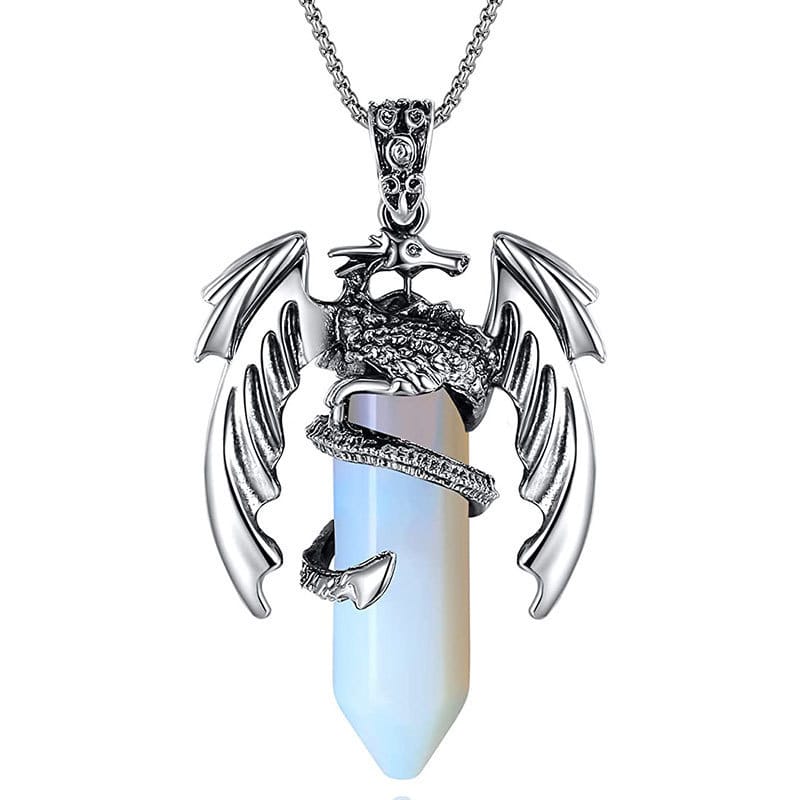Wyrm���s Embrace Crystal Necklace