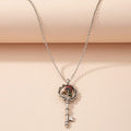 Mystical Mushroom Key Necklace