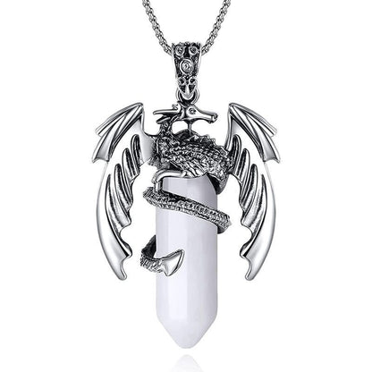 Wyrm���s Embrace Crystal Necklace