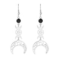 Wiccan Strength Protection Earrings