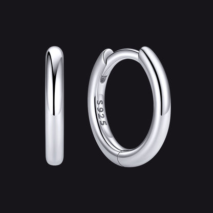 Sterling Silver Hoop Earrings for