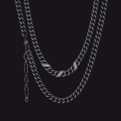Custom Cuban Link Chains With Names Necklace for , 5/7/9mm Width