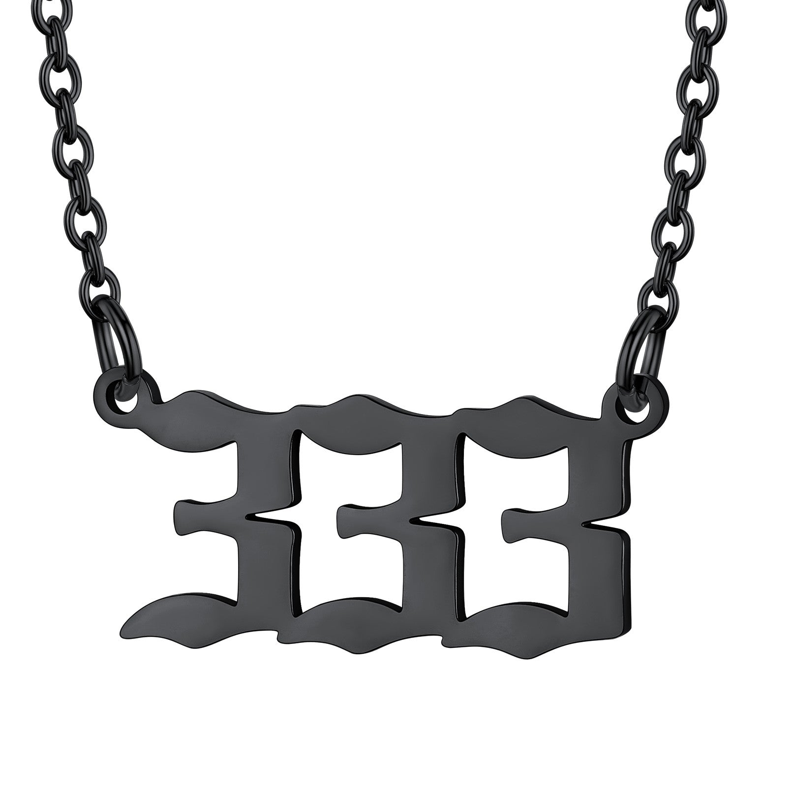 Personalized Angel Number Necklace for