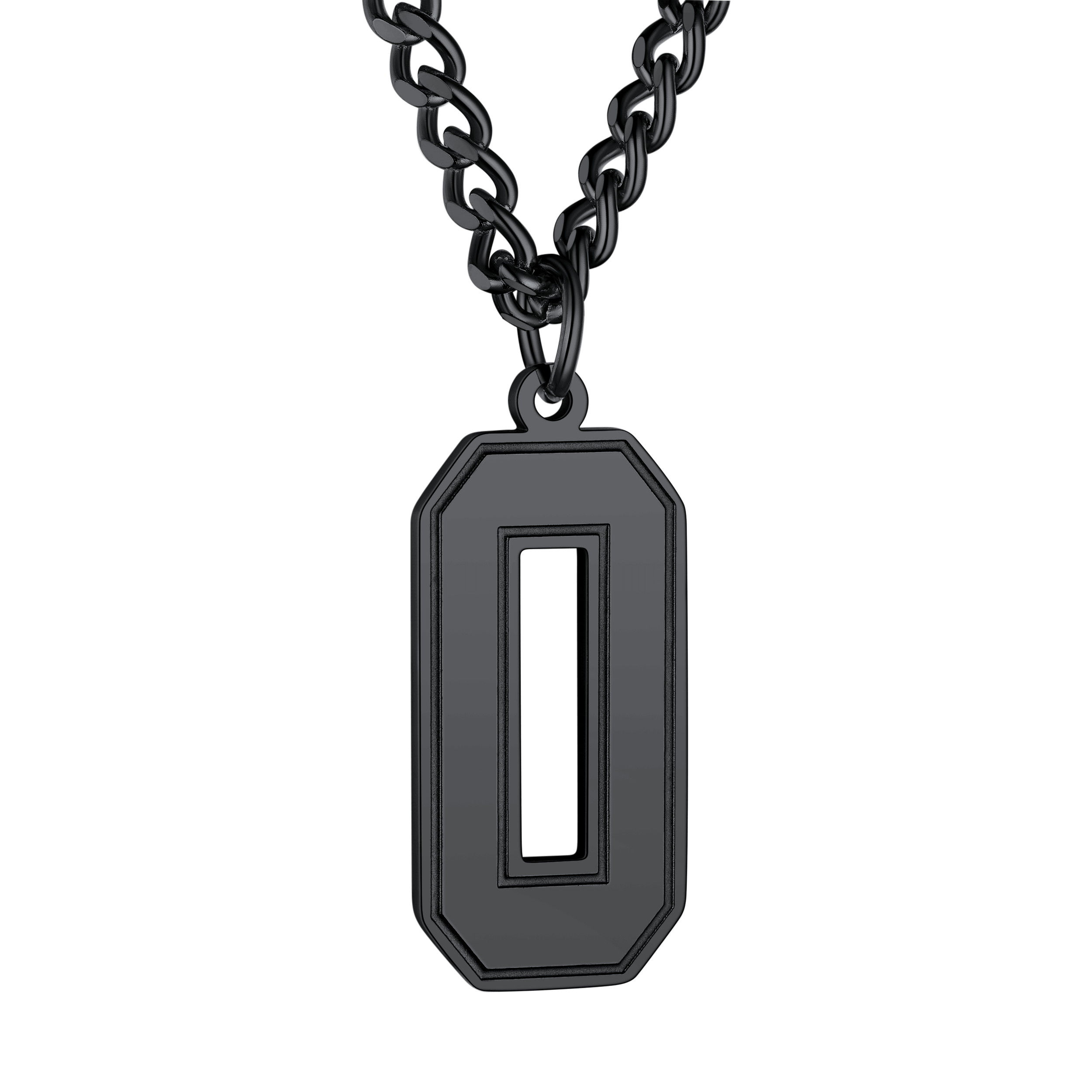 Personalized Sports Jersey Number Chain Necklace for Sport Fans