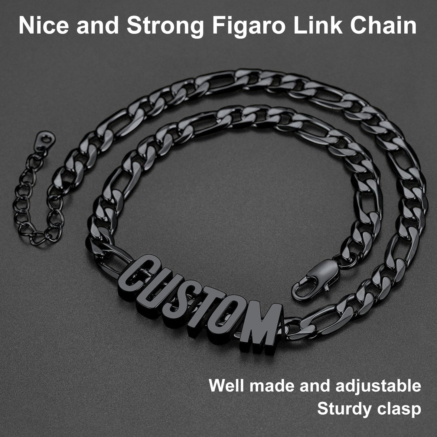 8mm Custom Name Cuban Chain Necklace for