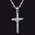 Jesus Cross Crucifix Necklace for