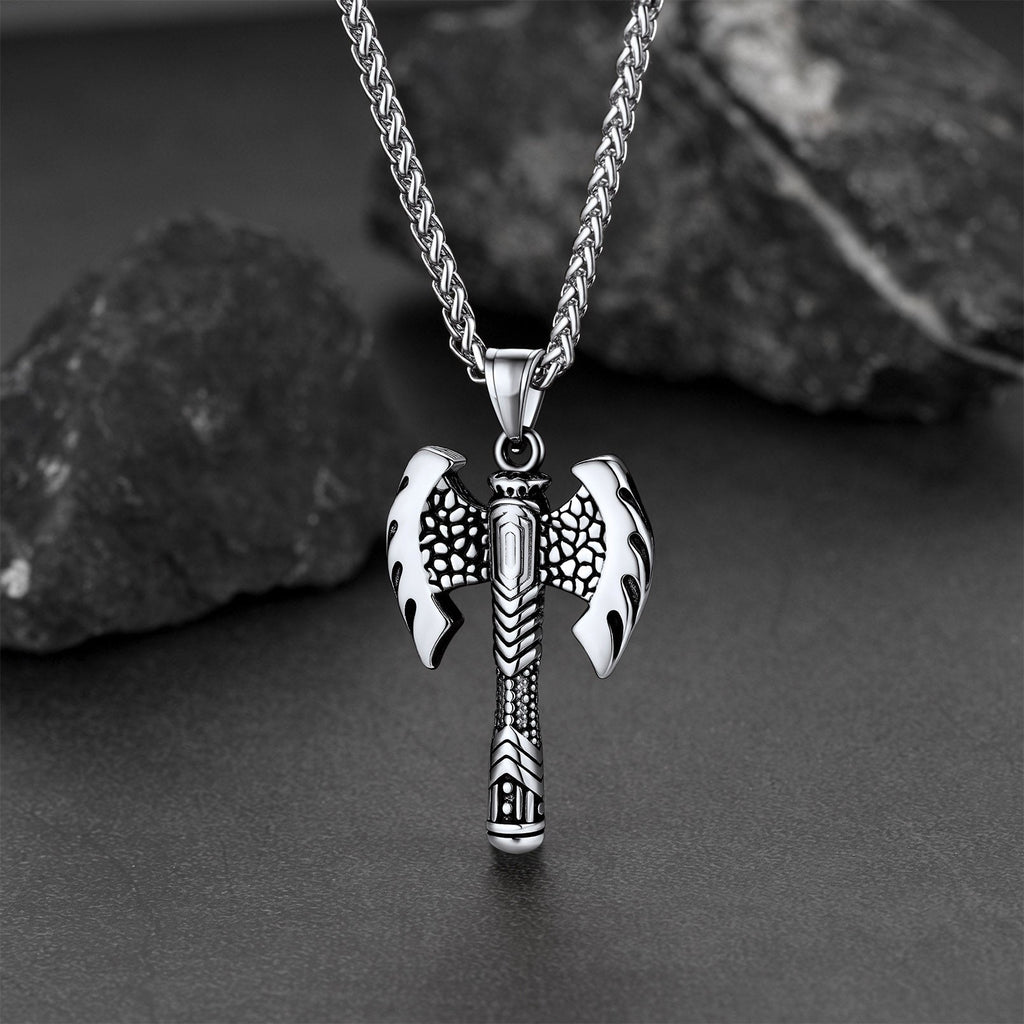 Norse Viking Axe of Perun Necklace Amulet