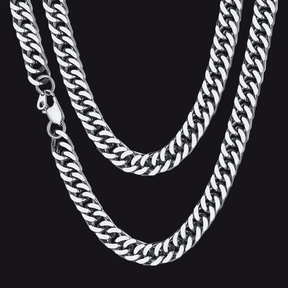 Heavy Miami Cuban Link Chain Necklace for