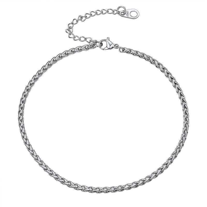 Stainless Steel Chain Anklets for