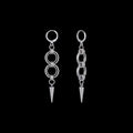 Spike Drop Hoops