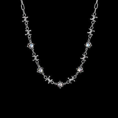 Opal Barb Necklace