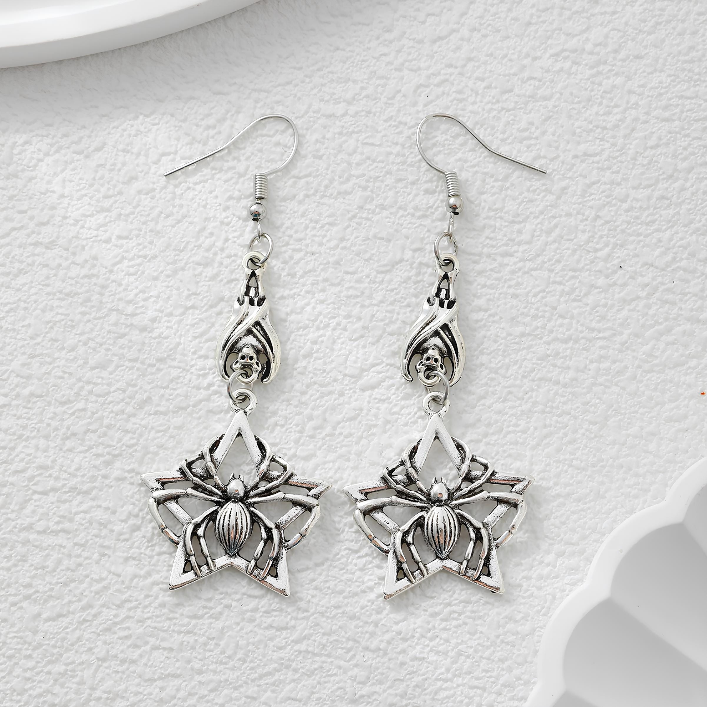 Gothic Sigil of the Dark Earrings