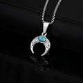 Sacred Turquoise Lunar Necklace