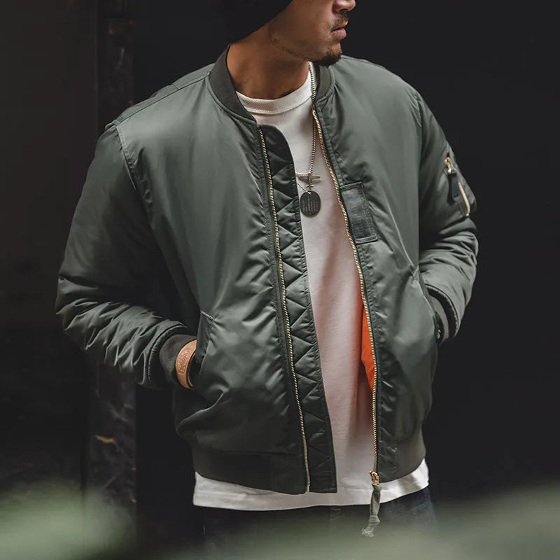 TYVANO | Lässiger wattierter Mantel Handgefertigte Jacke