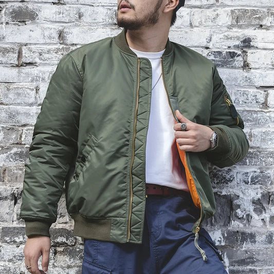 TYVANO | Lässiger wattierter Mantel Handgefertigte Jacke