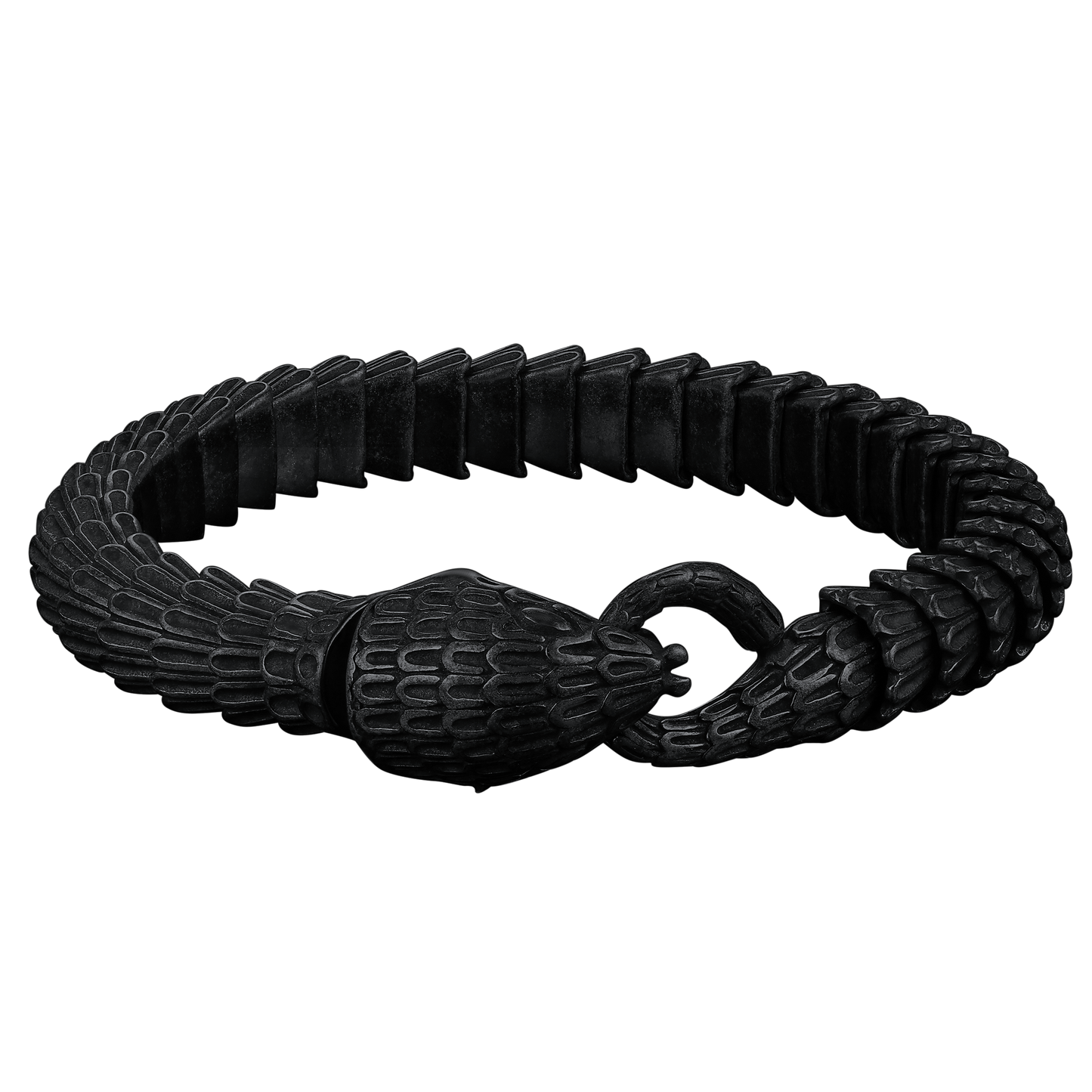 Viking Snake J��rmungandr Bracelet Stainless Steel Bangle Bracelet
