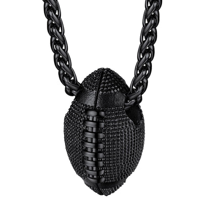 American Football Pendant Necklace for Sport Fans
