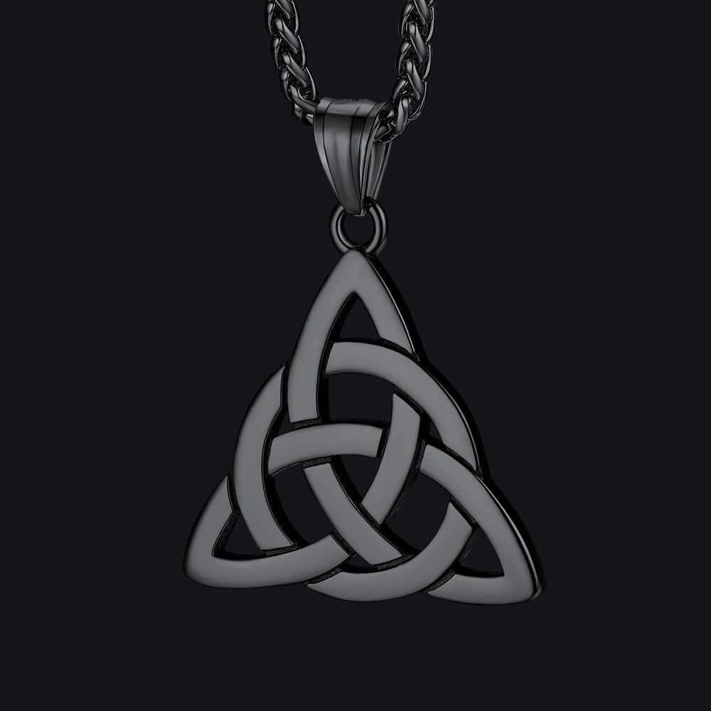 Irish Celtic Knot Necklace for in Stainless Steel