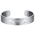 Custom Celtic Knot Cuff Bracelet Bangle for