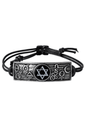 Alchemist's Magic Tablet Bracelet With Solomon's Seal