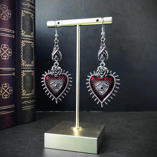 Bloody Rose Earrings