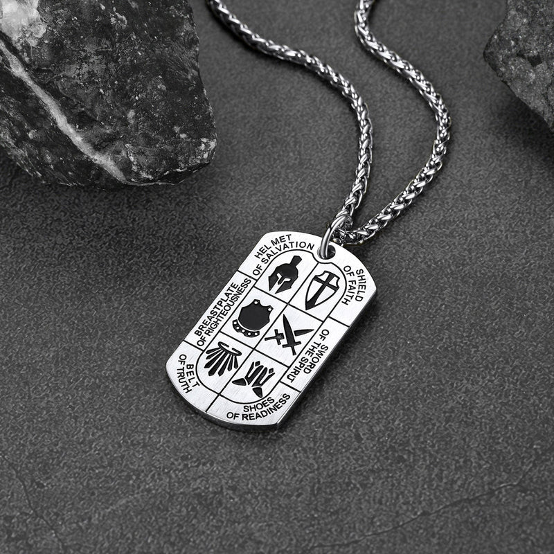 Knights Templar Dog Tag Necklace