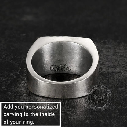 Tree of Life Valknut Viking Sterling Silver Triskele Ring