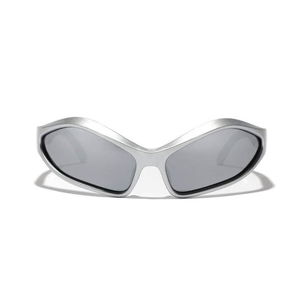 Future Style Y2k Uv-proof Pc Cycling Sunglasses