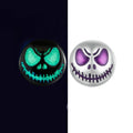 Halloween Luminous Ghost Sterling Silver Stud Earrings