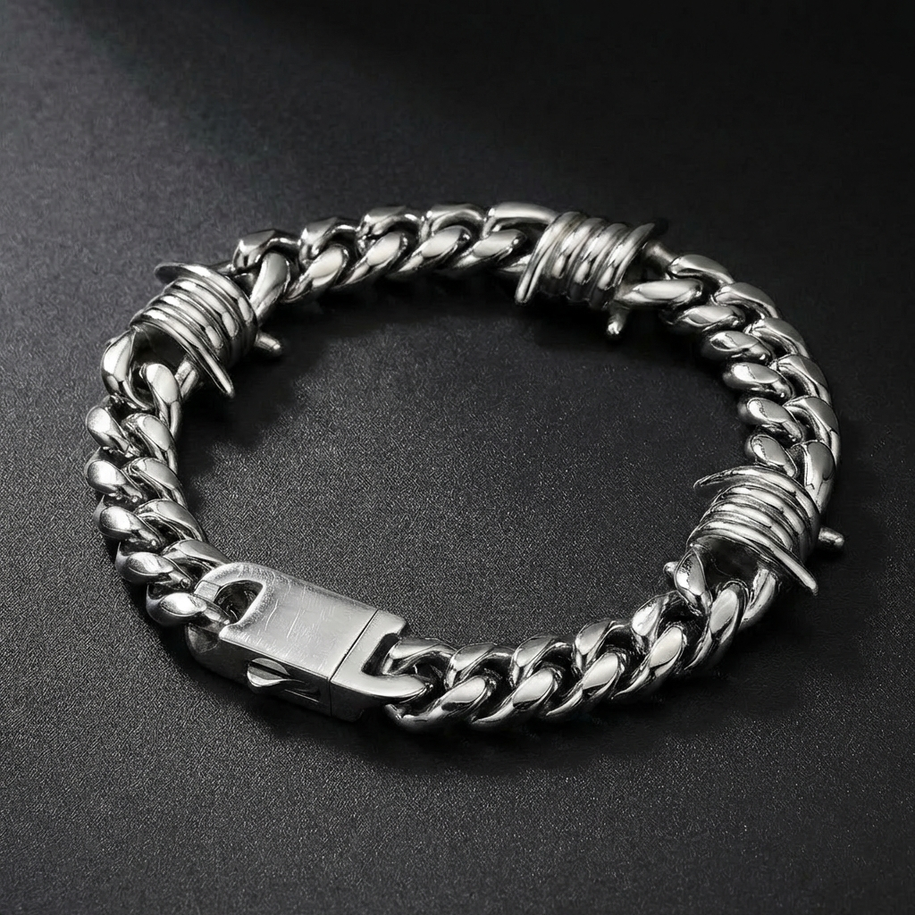 Barb Cuban Bracelet