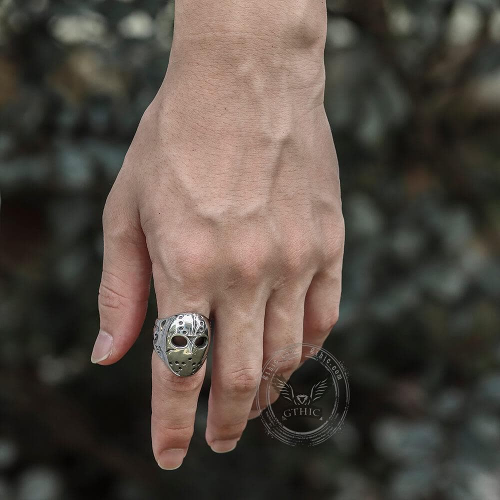 Jason Voorhees Stainless Steel the 13th Ring