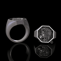 Lion Sterling Silver Signet Ring