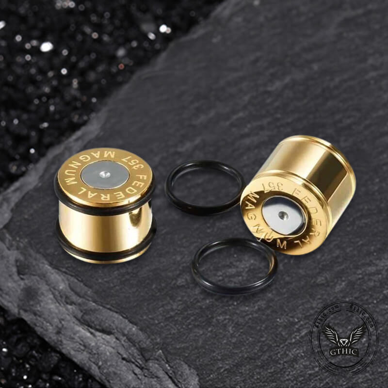 Minimalism Round Stainless Steel Ear Gauge