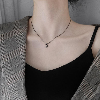 Gothic Moon Necklace