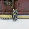 Octopus Pirate Copper Skull Braiding Beads