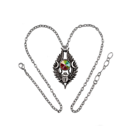 Dea Umbra Nili Dark Goddess of the Nile Pendant Necklace by Alchemy Gothic