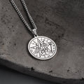Pentagram Seal of Solomon Stainless Steel Necklace