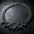 Personalized Studded Ring Stainless Steel Clavicle Necklace