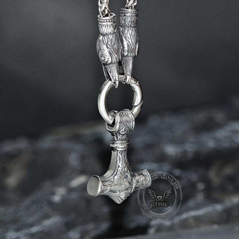 Raven & Hammer Stainless Steel Necklace