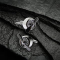 Retro Propeller Brass Cufflinks