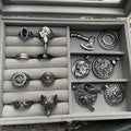 Rings and Pendants Viking Jewelry Set