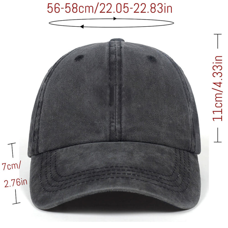 Tattoos Are Stupid Washed Baseball Cap