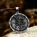 St. Michael Archangel Stainless Steel Pendant
