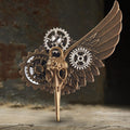 Steampunk Bird Alloy Lapel Pin Brooch