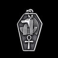 Tomb of Anubis Cross Pendant