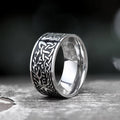 Tree of Life Design Stainless Steel Viking Ring