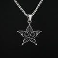 Twin Dragon Star Pendant