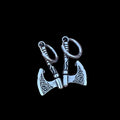 Viking Axe Drop Earrings